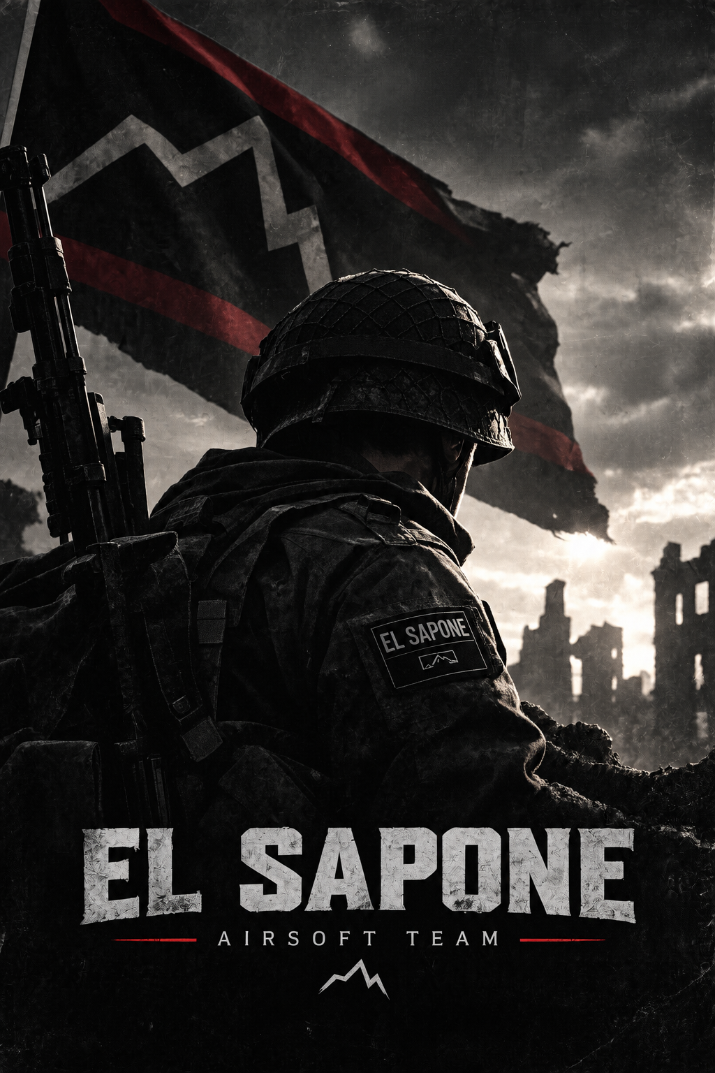 EL SAPONE AIRSOFT TEAM 팀원 모집 포스터